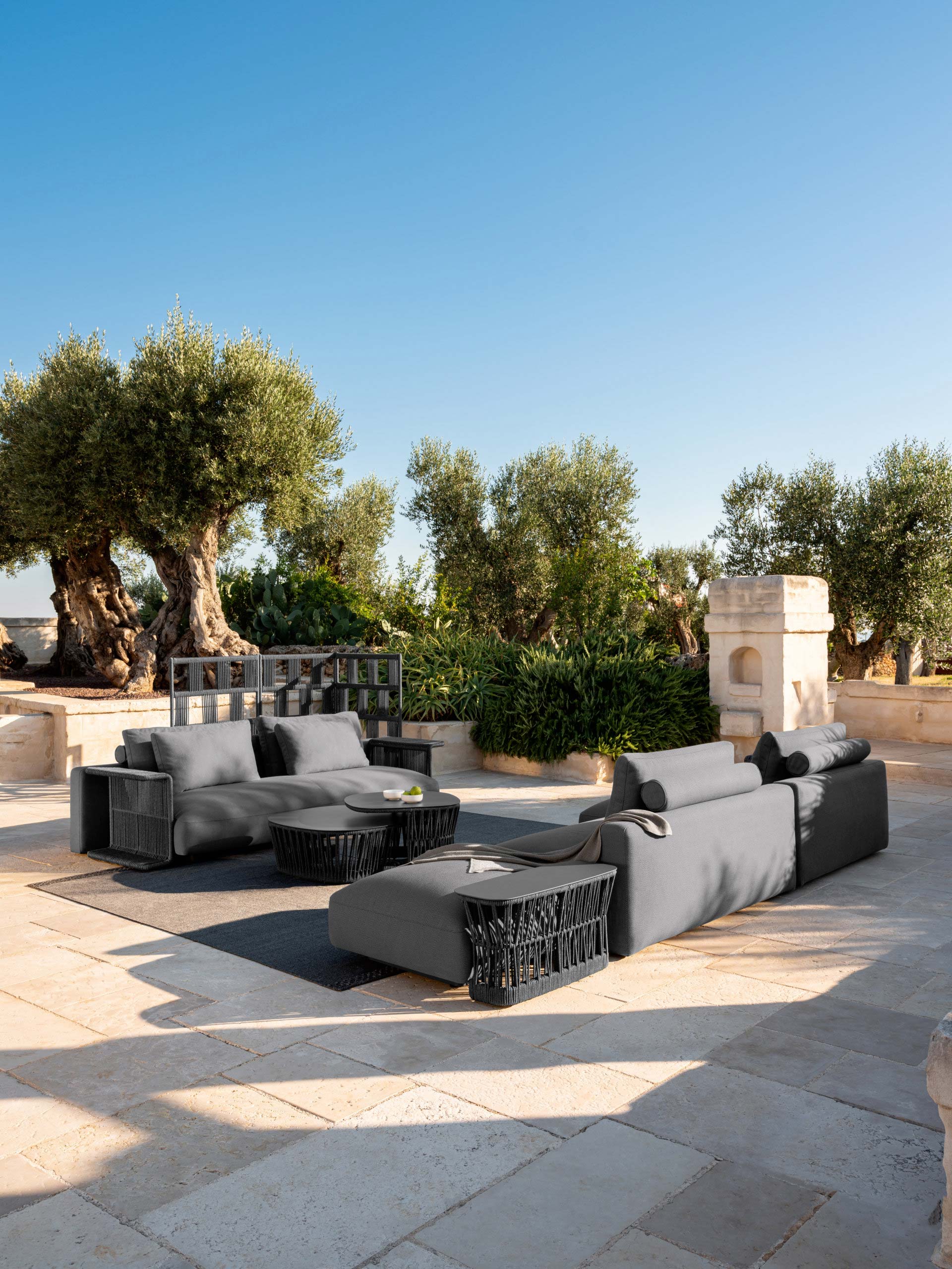 Cliff Dèco Lounge armchair | Italian garden furniture: Talenti