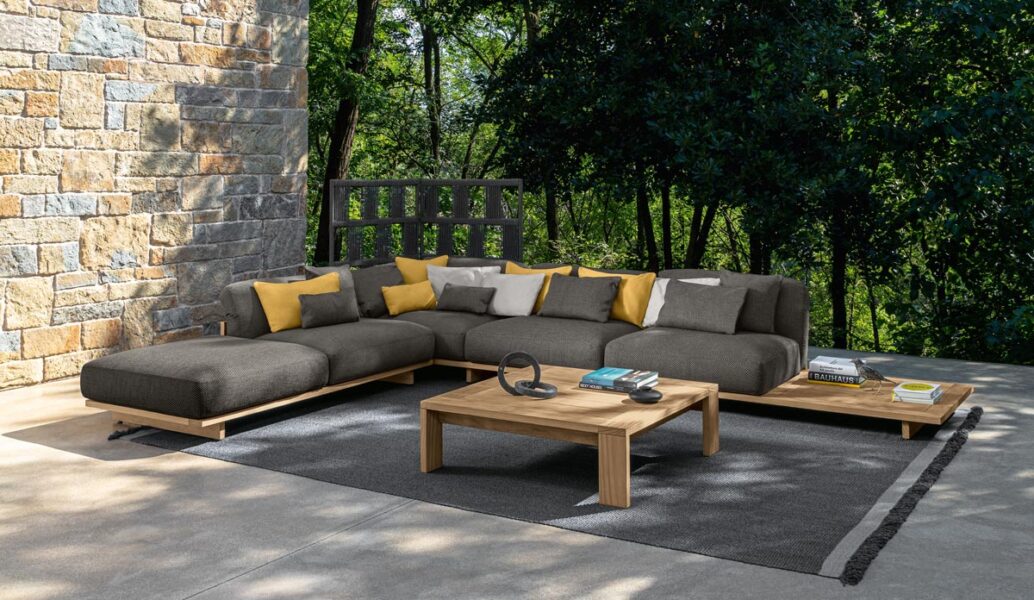 Argo//Wood Modular Sofa 3