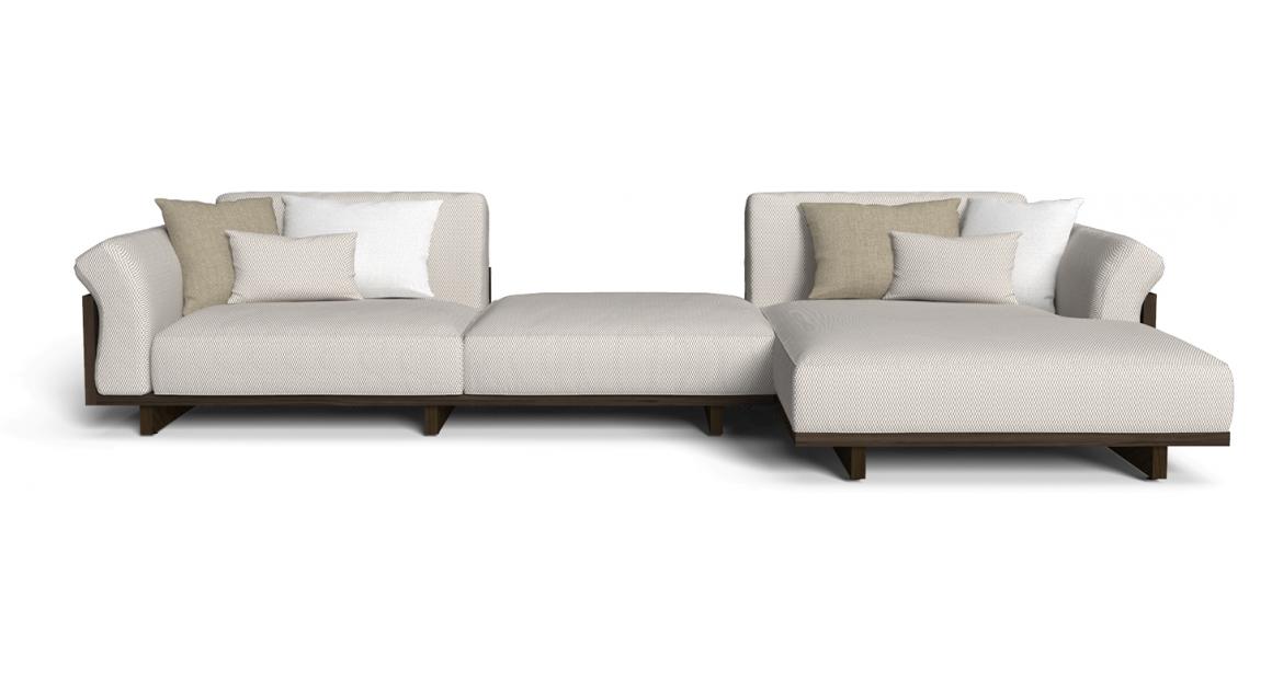 Argo//Wood Modular Sofa