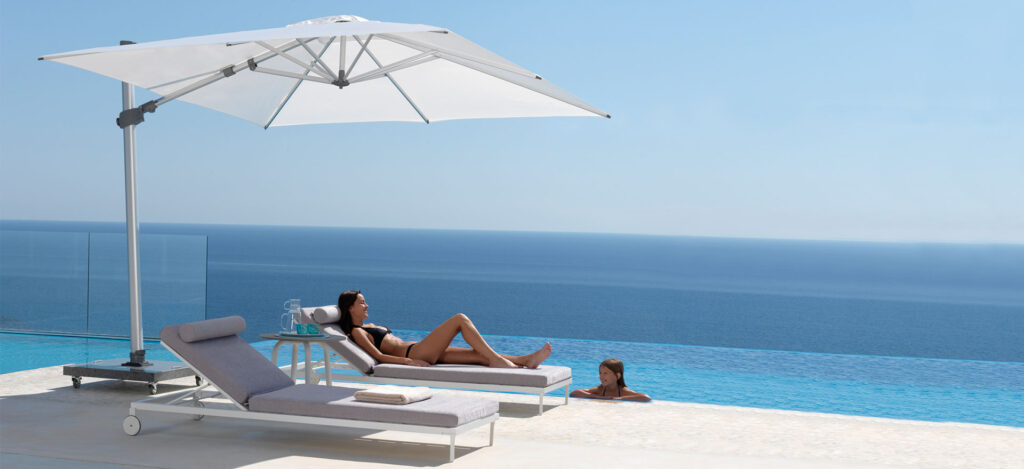 Parasol Collections Italian garden furniture Talenti