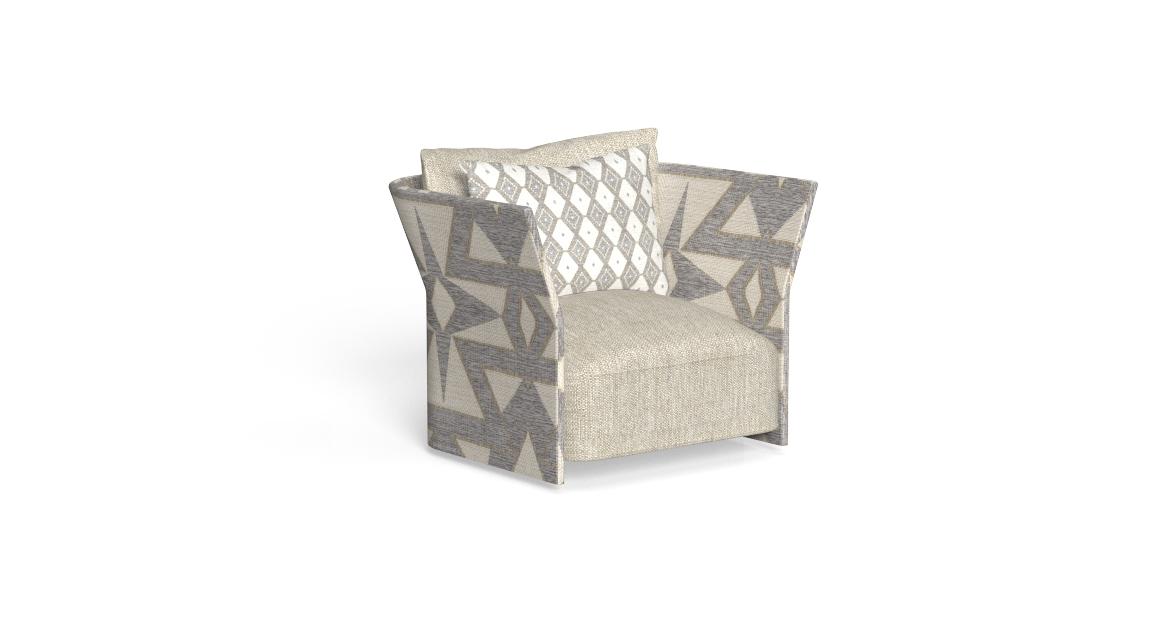 Cliff Fabric lounge armchair
