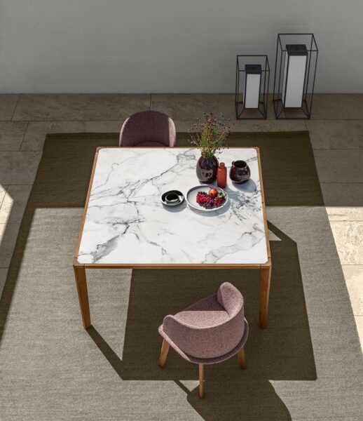 CleoSoft//Wood 150×150 dining table 0