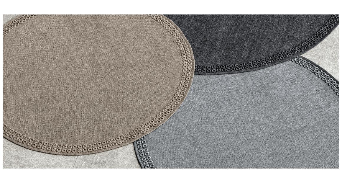 Accessories Round fabric Carpet//Square