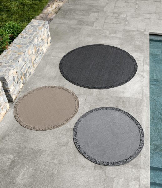 Accessories Round fabric Carpet//Square 0