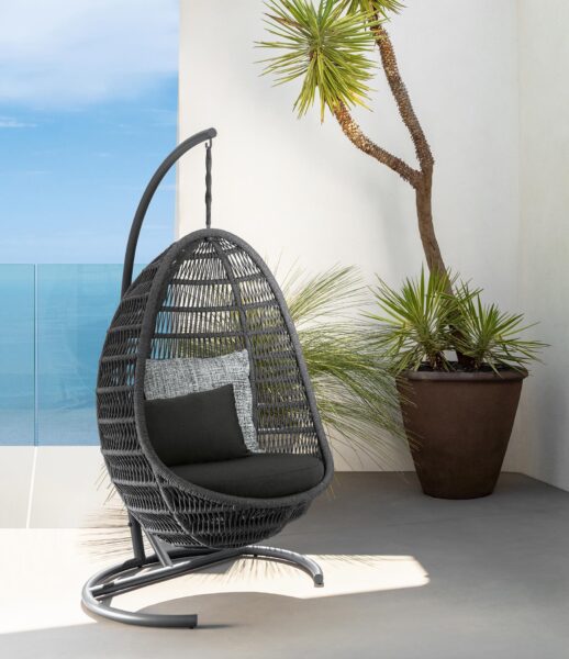 Panama Egg chair with structure 3