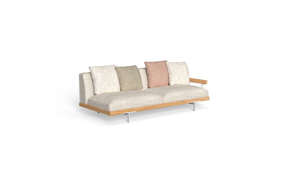 sofa sx 2 seater wood arm