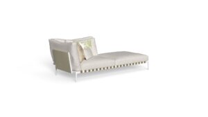 sofa corner dx + pouf