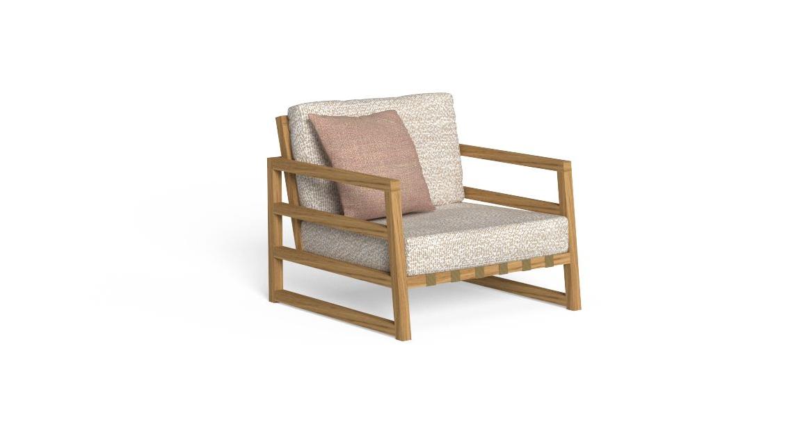 Alabama//Wood Living Armchair