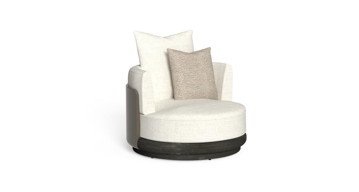 Itaca Swivel Living Armchair