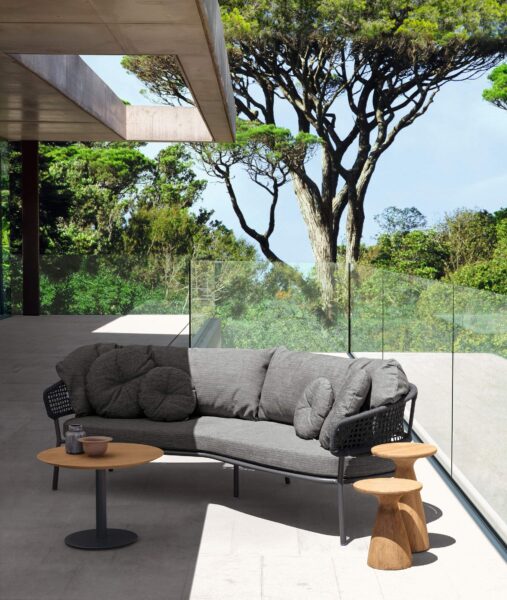 Moon//Alu Bent Sofa 1