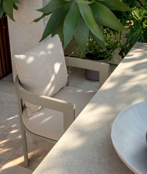 Argo//Alu dining armchair 6