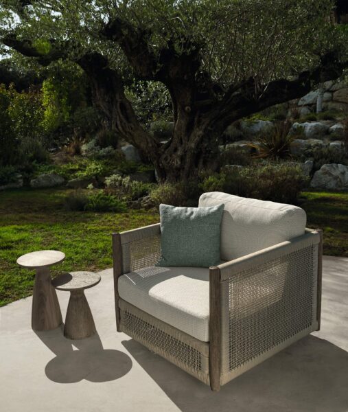 Dolcevita swivel Living armchair 1