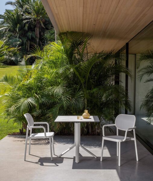 Meg folding dining Table + round top 1