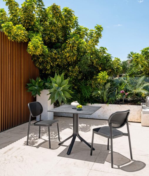 Meg folding dining Table + round top 2