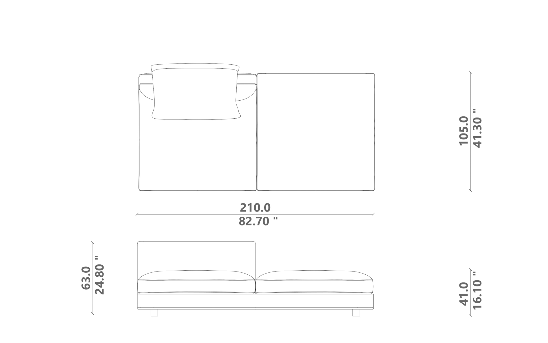 Miles sofa end 01 dx